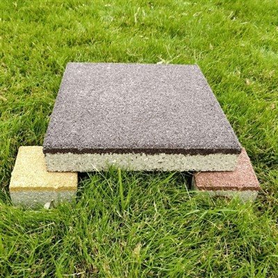 Baldosas de hormigón con diseño de tiras-